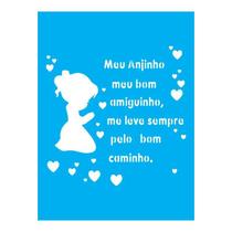 Stencil Tamako Meu Anjinho - 15X20Cm - Ref A3305