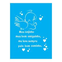 Stencil Tamako Meu Anjinho - 15X20Cm - Ref A3306