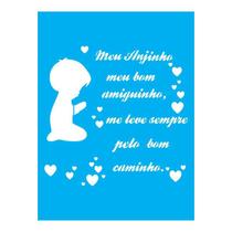 Stencil Tamako Meu Anjinho - 15X20Cm - Ref A3307