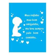 Stencil Tamako Meu Anjinho - 15X20Cm - Ref A3308