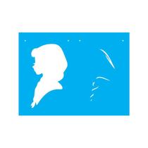 Stencil Tamako Mulher - 15X20Cm - Ref 8511