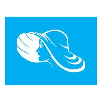 Stencil Tamako Mulher - 15X20Cm - Ref A2716