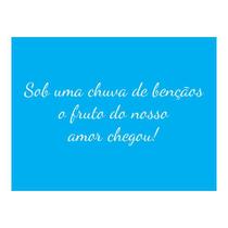 Stencil Tamako Nosso Amor Chegou - 15X20Cm - Ref A2969