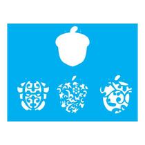 Stencil Tamako Nozes - 15X20Cm - Ref 8934