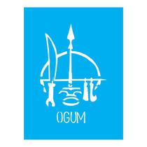 Stencil Tamako Ogum - 15X20Cm - Ref A2073