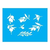 Stencil Tamako Oliva - 15X20Cm - Ref 8929