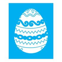 Stencil Tamako Ovo Páscoa - 20X25Cm - Ref B176 Stencil Tamako Ovo Páscoa - 20X25Cm - Ref B176