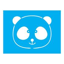 Stencil Tamako Panda - 15X20Cm - Ref A3220