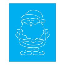 Stencil Tamako Papai Noel - 20X25Cm - Ref B651