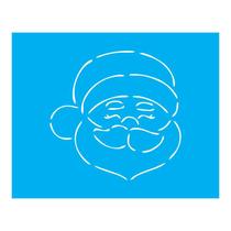 Stencil Tamako Papai Noel - 20X25Cm - Ref B653