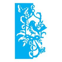 Stencil Tamako Pássaro - 15X20Cm - Ref A2699 Stencil Tamako Pássaro - 15X20Cm - Ref A2699