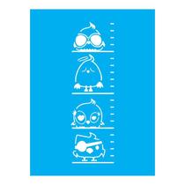 Stencil Tamako Pássaros - 15X20Cm - Ref A2666 Stencil Tamako Pássaros - 15X20Cm - Ref A2666