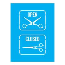 Stencil Tamako Placa Barbeiro - 15X20Cm - Ref A2175