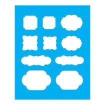 Stencil Tamako Placas - 20X25Cm - Ref B208