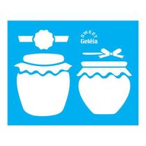 Stencil Tamako Potes - 20X25Cm - Ref B206 Stencil Tamako Potes - 20X25Cm - Ref B206