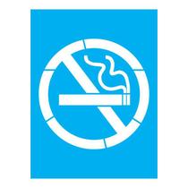 Stencil Tamako Proibido Fumar - 15X20Cm - Ref A3313