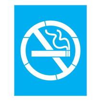 Stencil Tamako Proibido Fumar - 20X25Cm - Ref B684