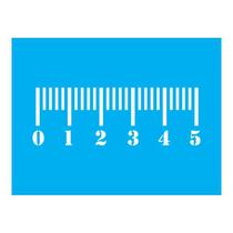 Stencil Tamako Régua - 15X20Cm - Ref A3243