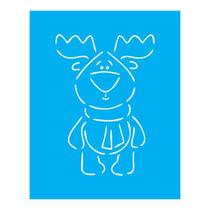 Stencil Tamako Rena - 20X25Cm - Ref B664 Stencil Tamako Rena - 20X25Cm - Ref B664