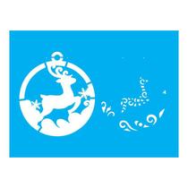 Stencil Tamako Rena Natal - 15X20 - Ref A2019 Stencil Tamako Rena Natal - 15X20 - Ref A2019