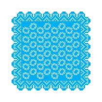 Stencil Tamako Renda - 30X30Cm - Ref 9931