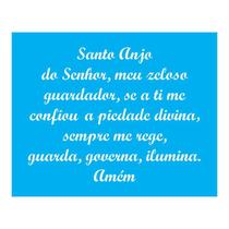 Stencil Tamako Santo Anjo - 20X25Cm - Ref B296