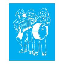 Stencil Tamako São João - 20X25Cm - Ref B699