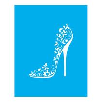 Stencil Tamako Sapato - 20X25Cm - Ref 9354