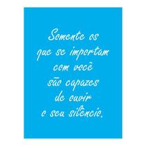 Stencil Tamako Se Importam Com Você - 15X20Cm - Ref 8895 Stencil Tamako Se Importam Com Você - 15X20Cm - Ref 8895