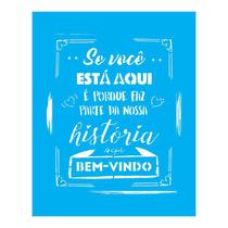 Stencil Tamako Se Você Esta Aqui - 20X25Cm - Ref B704 Stencil Tamako Se Você Esta Aqui - 20X25Cm - Ref B704