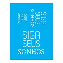 Stencil Tamako Siga Seus Sonhos - 15X20Cm - Ref A2240 Stencil Tamako Siga Seus Sonhos - 15X20Cm - Ref A2240