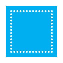 Stencil Tamako Sousplat - 30X30Cm - Ref 9752 Stencil Tamako Sousplat - 30X30Cm - Ref 9752