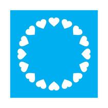 Stencil Tamako Sousplat - 30X30Cm - Ref 9782 Stencil Tamako Sousplat - 30X30Cm - Ref 9782