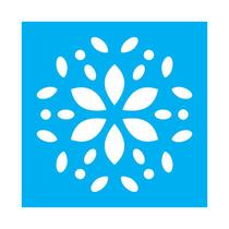 Stencil Tamako Sousplat - 30X30Cm - Ref 9790 Stencil Tamako Sousplat - 30X30Cm - Ref 9790