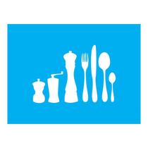 Stencil Tamako Talheres Temperos - 15X20Cm - Ref 8919 Stencil Tamako Talheres Temperos - 15X20Cm - Ref 8919