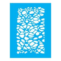 Stencil Tamako Textura - 15X20Cm - Ref A2214 Stencil Tamako Textura - 15X20Cm - Ref A2214