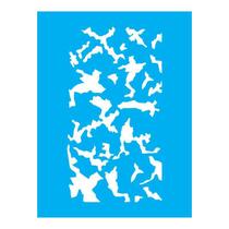 Stencil Tamako Textura - 15X20Cm - Ref A2215 Stencil Tamako Textura - 15X20Cm - Ref A2215