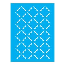 Stencil Tamako Textura - 15X20Cm - Ref A2391 Stencil Tamako Textura - 15X20Cm - Ref A2391