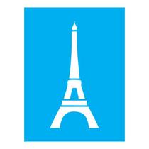 Stencil Tamako Torre Eiffel - 15X20Cm - Ref A3068