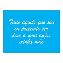 Stencil Tamako Tudo Aquilo Que Sou - 15X20Cm - Ref A2646