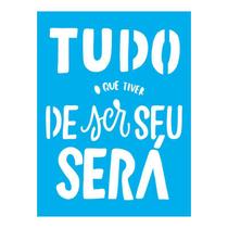 Stencil Tamako Tudo O Que Tiver - 15X20Cm - Ref 8700