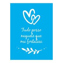 Stencil Tamako Tudo Posso - 15X20Cm - Ref 8721