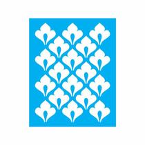 Stencil Tamako ulejo - 20X25Cm - Ref 9086 Stencil Tamako ulejo - 20X25Cm - Ref 9086