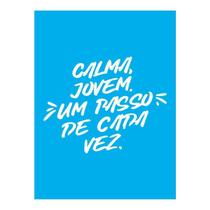 Stencil Tamako Um Passo De Cada Vez - 15X20Cm - Ref 8884