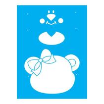 Stencil Tamako Urso - 15X20Cm - Ref A3468
