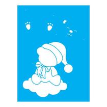 Stencil Tamako Urso - 15X20Cm - Ref A3470