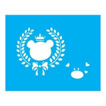 Stencil Tamako Urso - 20X25Cm - Ref B218