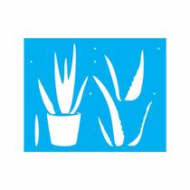 Stencil Tamako Vaso Flor - 20X25Cm - Ref 9134 Stencil Tamako Vaso Flor - 20X25Cm - Ref 9134