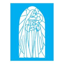 Stencil Tamako Vitral - 15X20Cm - Ref A3522