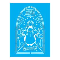 Stencil Tamako Vitral - 15X20Cm - Ref A3526